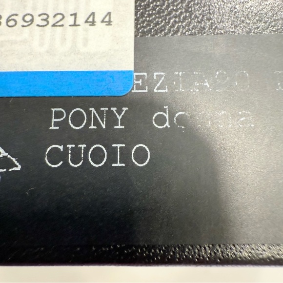 Giuseppe Zanotti Italy Heels Camel Pony Hair W/ Black Patent Toe Sz US 5 NIB - Picture 13 of 15